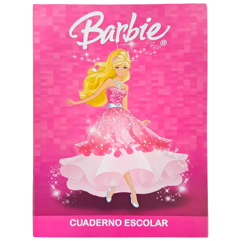 CUADERNO ESCOLAR BARBIE CBA