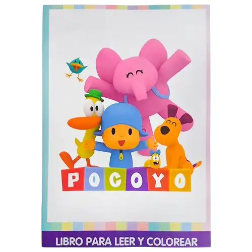 LIBRO GDE PARA COLOREAR POCOYO CBA
