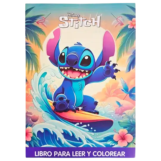 LIBRO GDE PARA COLOREAR STITCH CBA