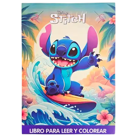 LIBRO GDE PARA COLOREAR STITCH CBA