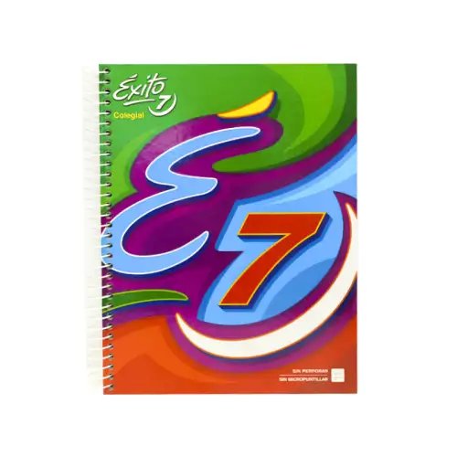 CUADERNO E7 COLEGIAL TAPA DURA 100H CUAD EXITO