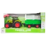 TRACTOR C/CARRO, SONIDO Y LUZ ESC 1:16