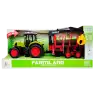TRACTOR C/TRONCOS, SONIDO Y LUZ ESC 1:16