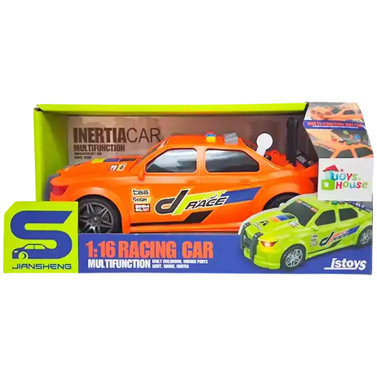 AUTO RACING, SONIDO, LUZ Y ABRE BAUL ESC 1:16