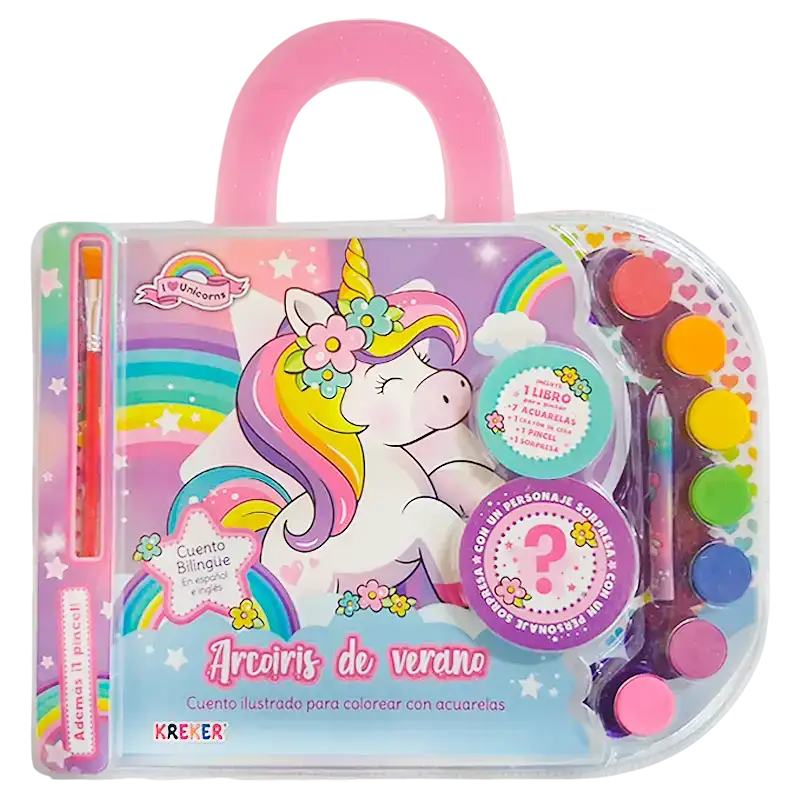 ARCO IRIS DE VERANO LIBRO DE ACUAREL
