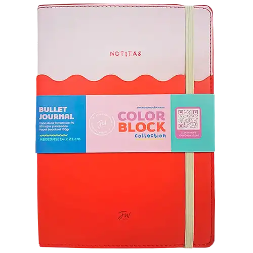 BULLET JOURNAL COLORBLOCK 14X21CM