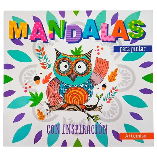 MANDALAS PARA PINTAR CON INSPIRACION BUHO