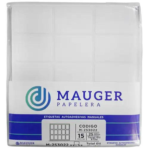 ETIQUETA MAN M3022 33X23MM