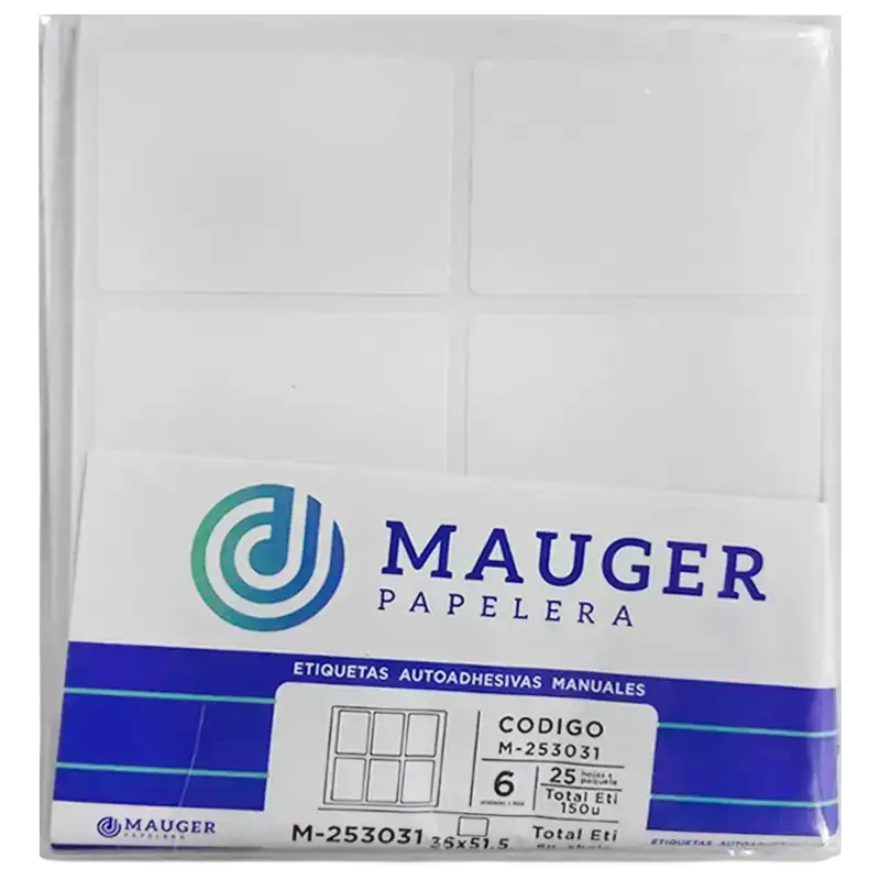 ETIQUETA M3031 36X51.5X150U
