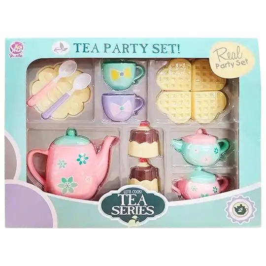 JUEGO DE TE 15PZAS CAJA
