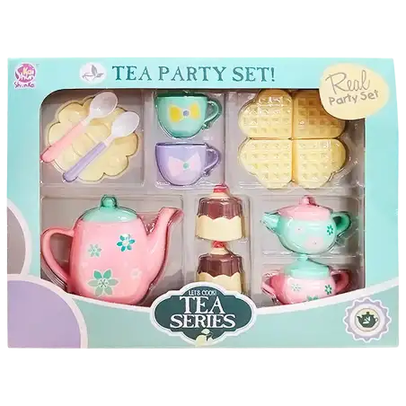JUEGO DE TE 15PZAS CAJA