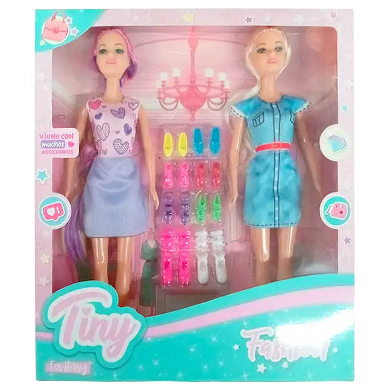 MUNIECA TINY Y SU HERMANA