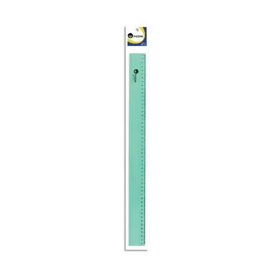 REGLA TECNICA 50CM VERDE PIZZINI