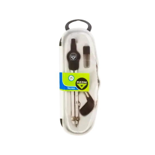 COMPAS TECNICO 140MM C/ADAPTADOR PIZZINI