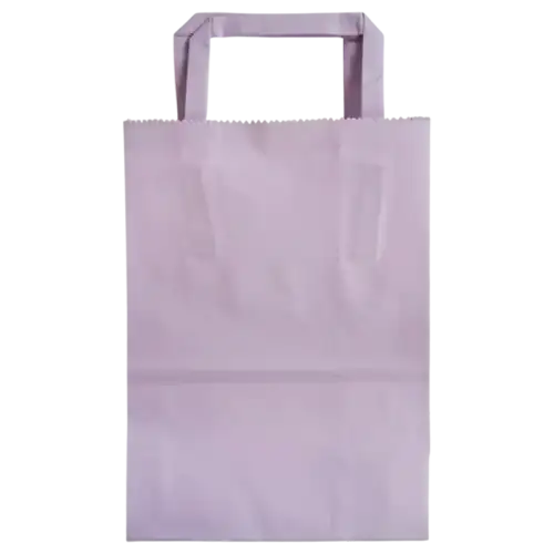 BOLSA ACUARIO PASTEL LILA 14X20