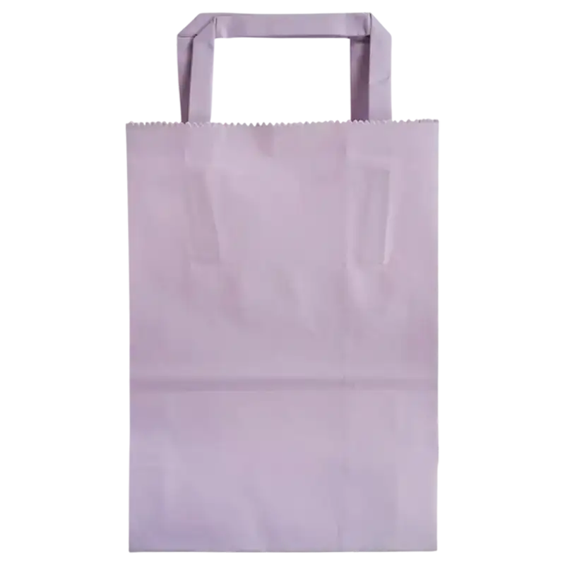 BOLSA ACUARIO PASTEL LILA 14X20