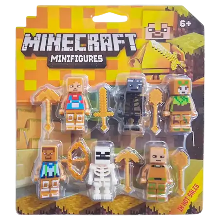 MINE CRAFT TIPO LEGO AMARILLO