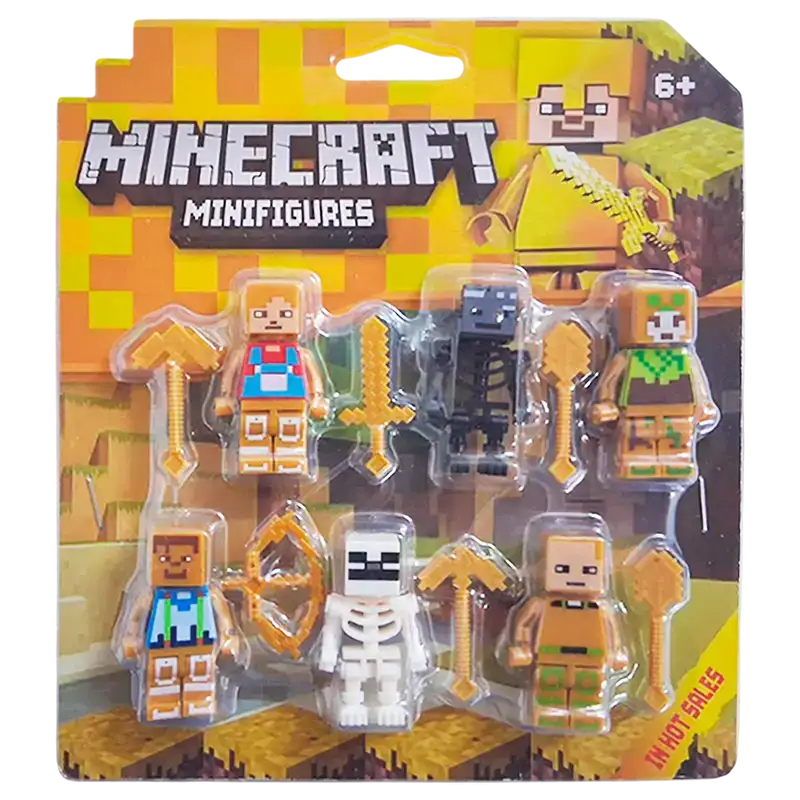 MINE CRAFT TIPO LEGO AMARILLO