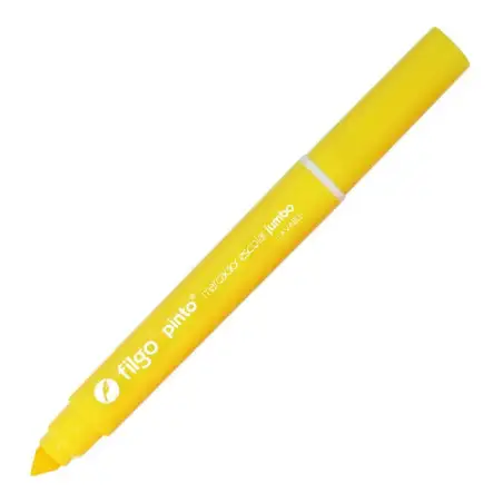 MARCADOR ESCOLAR JUMBO AMARILLO X1 FILGO