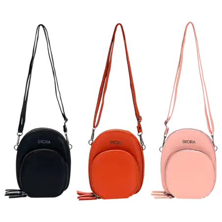 BANDOLERA RIF PORTACELULAR 18X15X6 NEGRO