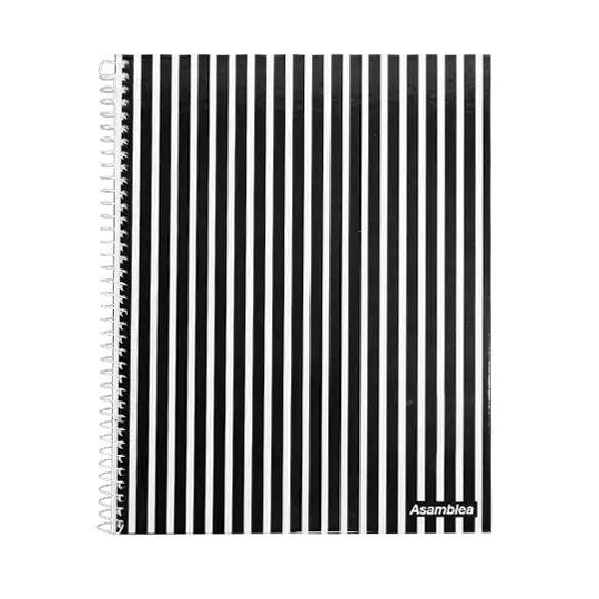CUADERNO RAY 22X29 80HJS B&W ASAMBLEA
