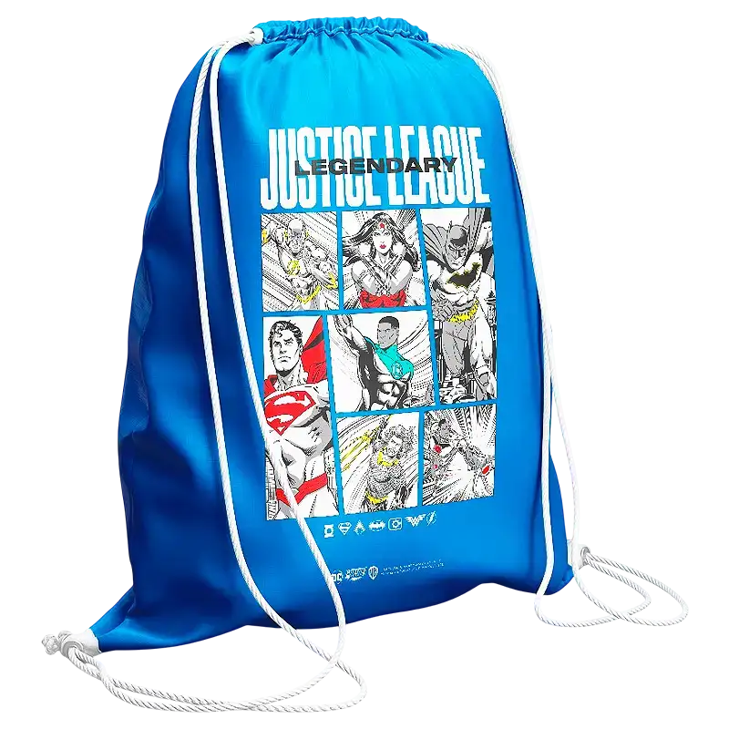 MOCHILA CORDON JUSTICE LEAGUE WARNER
