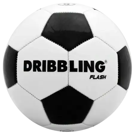 PELOTA DE FUTBOL FLASH N5 DRB BLANCO NEGRO