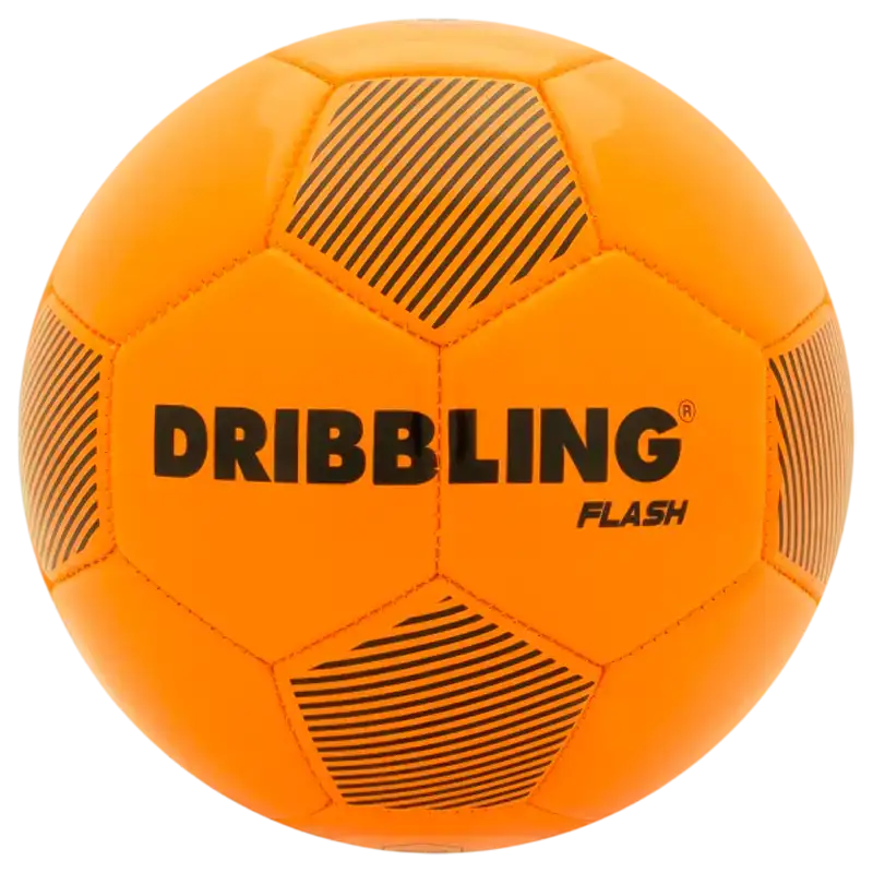 PELOTA DE FUTBOL FLASH N5 DRB NARANJA