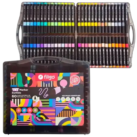 MARCADOR PINTURA AL AGUA TNT MARKER X60 FILGO