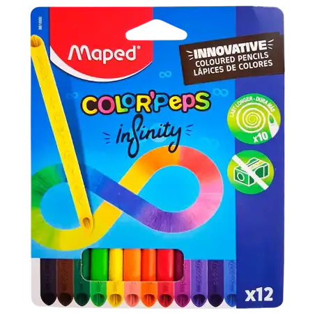 LAPICES COLORPEPS INFINITY X12 MAPED