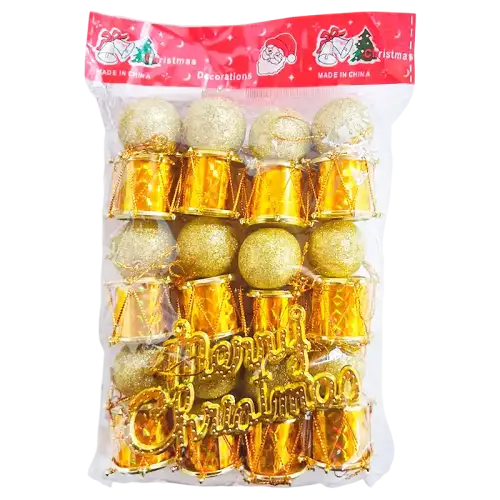 ADORNO NAVIDENIO X25PCS