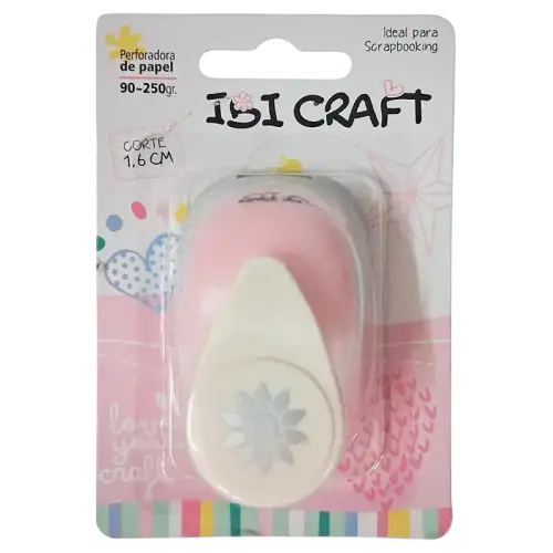 PERFORADORA ARTISTICA 17MM FLOR SOL
