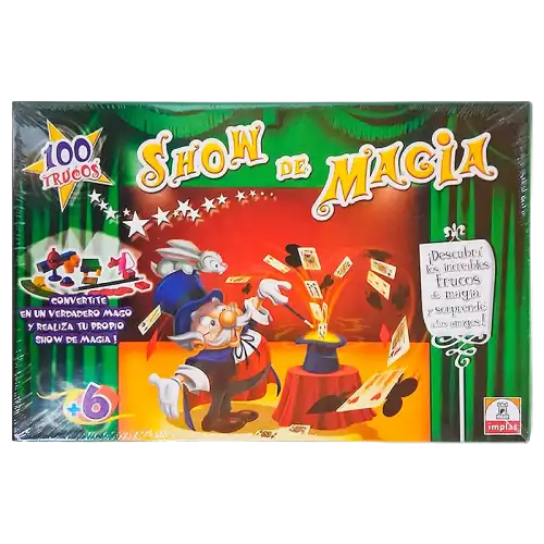 SHOW DE MAGIA 100 TRUCOS IMPLAS