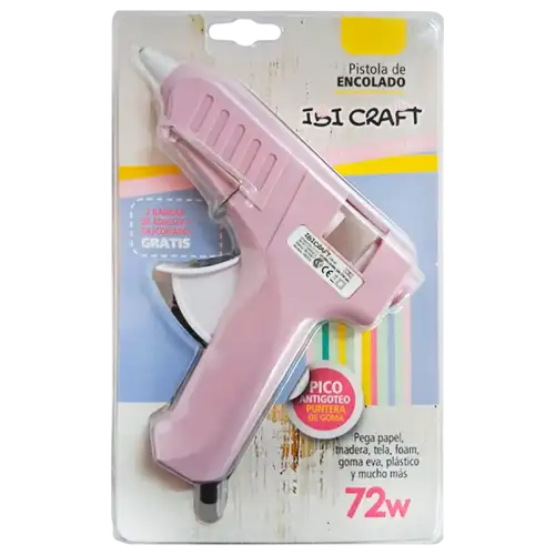 PISTOLA ENCOLADORA IBICRAFT 72W PASTEL