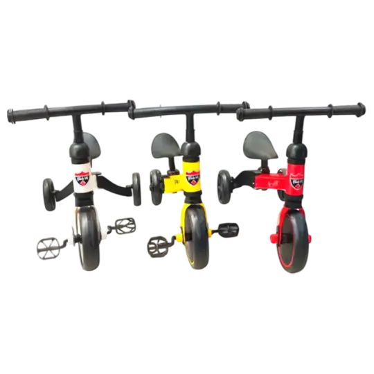 TRICICLO 2 EN 1 CON PEDALES