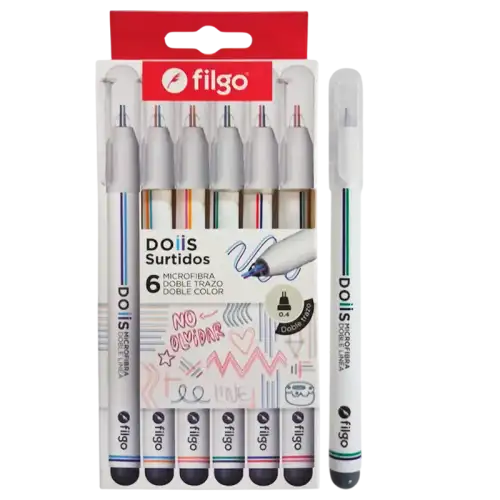 MICROFIBRA DOBLE LINEA DOIIS X6 FILGO