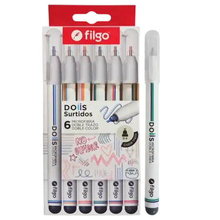 MICROFIBRA DOBLE LINEA DOIIS X6 FILGO