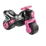 MOTO NEGRA CON ROSA NENA