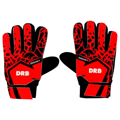 GUANTE ARQUERO ROCKET 4.0 ROJO DRB N6