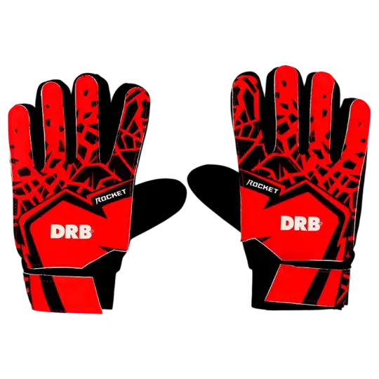 GUANTE ARQUERO ROCKET 4.0 ROJO DRB N7