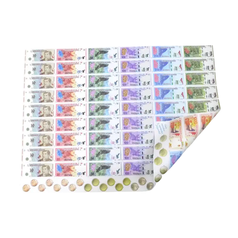 CARTULINA FANTASIA BILLETES