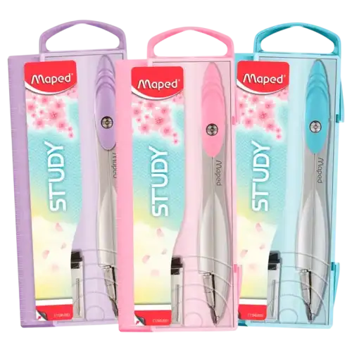 COMPAS MAPED METAL MINA STUDY PASTEL