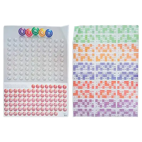 CARTULINA FANTASIA BINGO