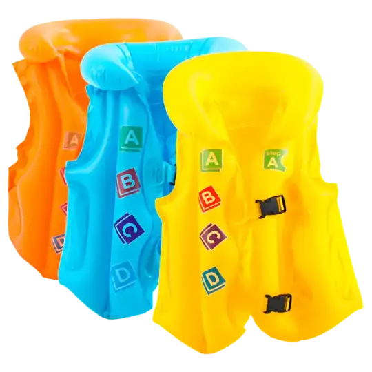 CHALECO INFLABLE INFANTIL M