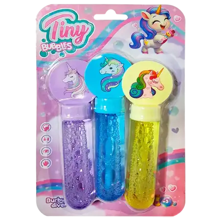 BURBUJEROS UNICORNIOS X3