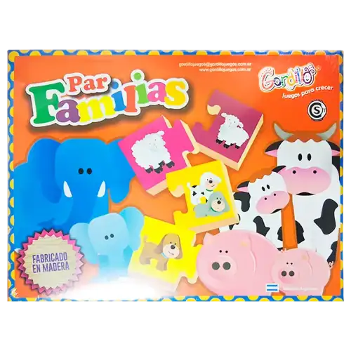 PARES FAMILIAS EN MADERA