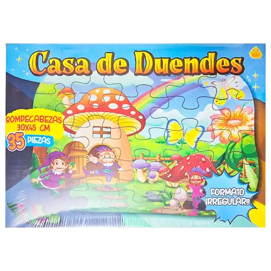 ROMPECABEZAS X35 CASA DE DUENDES YUYU