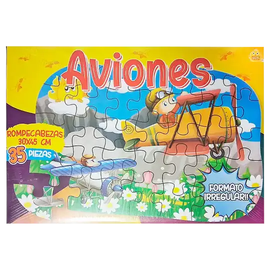 ROMPECABEZAS X35PZAS AVIONES YUYU