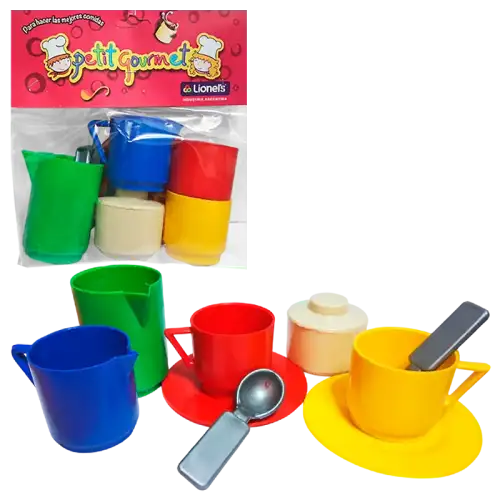 PETIT GOURMET JUEGO DE TE 9 PZAS LIONELS