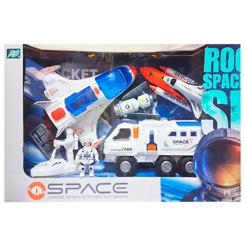 NAVE LUZ SONIDO HUMO 6PZAS